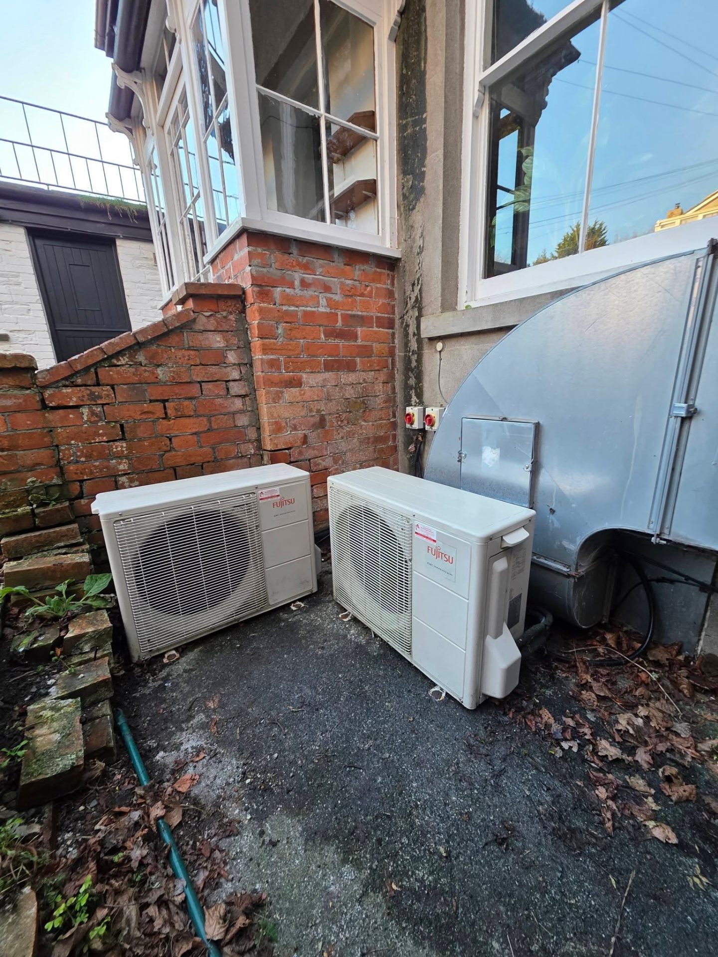 Twin AC installations on a domestic property