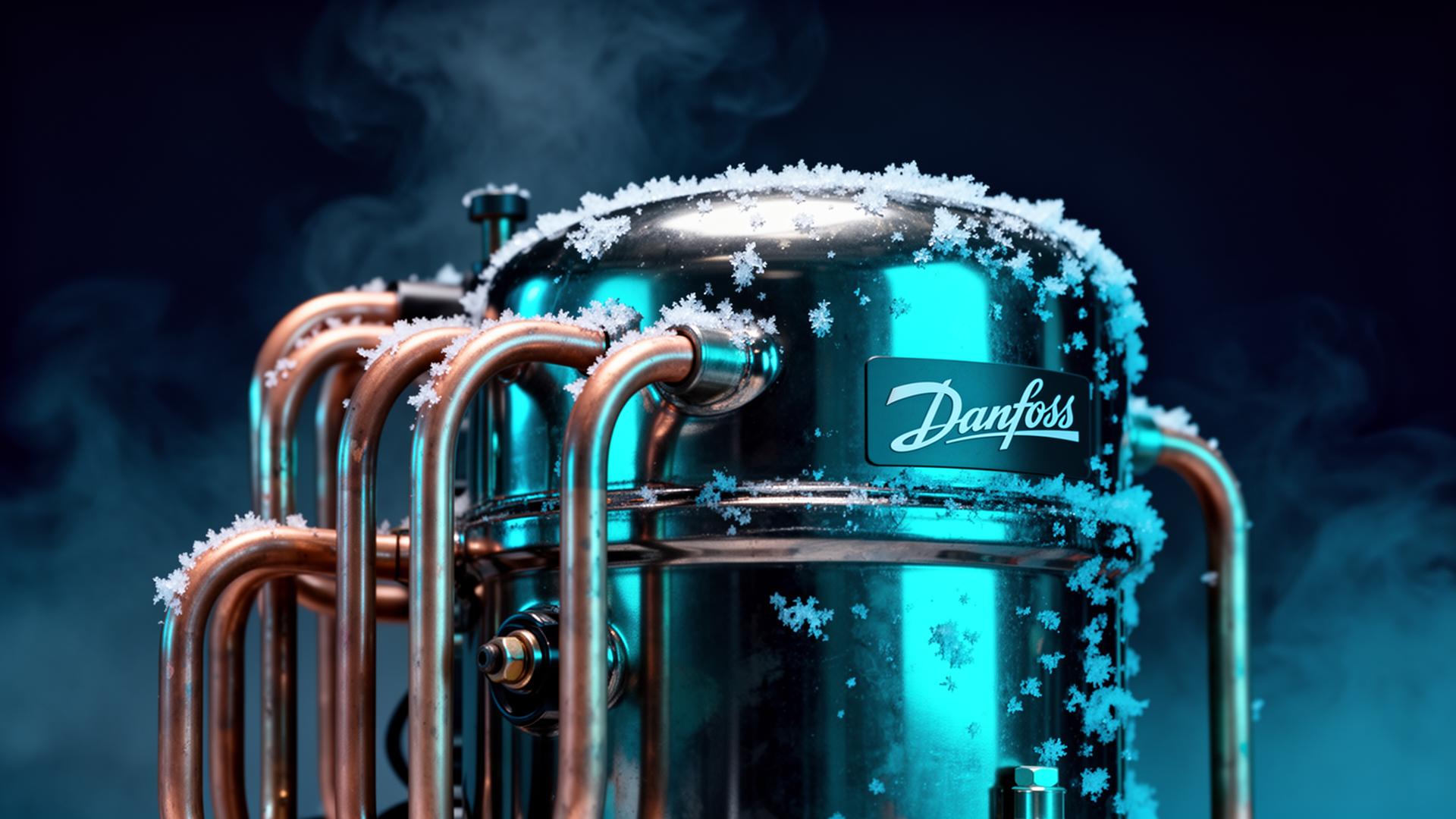 Premium Danfoss refrigeration compressor with frost