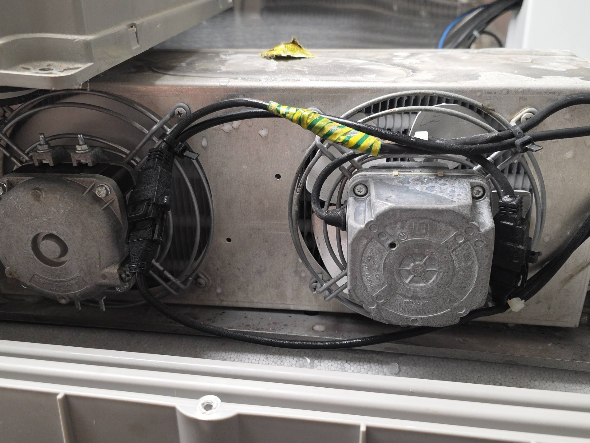 Replaced evaporator fan motors